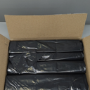 Plasticplace 95-96 Gallon Garbage Can Liners Heavy Duty 1.5 Mil Black Trash Bags Tear-Resistant Outdoor Garbage Bags for Rollaway Bins Large 61" x 68" Industrial-Strength Waste Bags (25 Count)