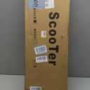 Scooters for Kids 8-12, Teens & Adults - Lightweight, Foldable, 8-Inch Big Wheels, Hand Brake & Bell, 4 Adjustable Height Levels, 240 lbs Max Load, Perfect for School, Campus and Park Rides
