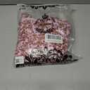 Gardenwed Women's Floral Wide Leg Jumpsuit, Ruffle Short Sleeve Square Neck Summer Casual Palazzo Romper with Pockets (S)