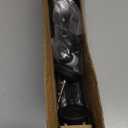 Sliding Door Security Bar and 2-in-1 Sliding Glass Door Stoppers Security for Patio, Home, Hotel Door Stick Security2Pack Black