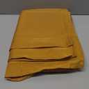 sancua Rectangle Tablecloth - 70 x 70 Inch - Stain and Wrinkle Resistant Washable Polyester Table Cloth, Decorative Fabric Table Cover for Dining Tables, Buffet Parties and Camping, Gold