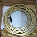 Urban Deco Cylinder Stands for Party, 3Pcs Gold Round Pedestal Stand for Parties, Metal Cake Stands with Acrylic Countertop, Cilindros para Fiestas for Birthday Party Wedding Baby Shower Decor