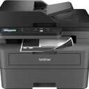 Brother DCP-L2640DW Wireless Compact Monochrome Multi-Function Laser Printer with Copy and Scan, Duplex, Black & White Output | Includes Refresh Subscription Trial(1),