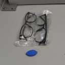 Gaoye Ultralight Blue Light Glasses for Women - Computer Protection Glasses for All Day Comfort - Anti UV Glare & Eyestrain (Light Black & Leopard)