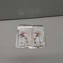 2 x Christmas Tree Decorations, Acrylic Christmas Tree Ornaments, Double-Printed Animal Hanging for Christmas Tree, Home Decor, Children's Gifts (Cow)