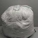 BEDAZZLED Queen Size Comforter Sets, White Bedding Comforter Set, 3 Pieces Pinch Pleat Bedding Sets with Comforter and Pillowcases Soft Farmhouse Shabby Chic Comforter for All Season