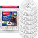 O-Cedar EasyWring Spin Mop Head Refill, White (Pack of 6)