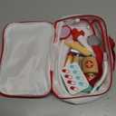 Hape: Little Doctor Play Set - Medicine Carry Bag & Wooden Accessories, First-Aid Toy Kit, Medical-Nurse-Doctor-Caregiver Pretend Play, Kids Ages 3+