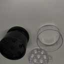 7-in-1 Cherry Pitter Tool  Quick-Release Multi-Cherry Stoner with Splatter Protector, Perfect for Jams, Pies & Cherry Dishes (White)