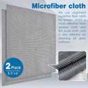 Screen Cleaner Spray 16oz (4oz x 4 Pack) - TV Screen Cleaner Spray and 2 Microfiber Cloths, Computer Screen Cleaner & Car Screen Cleaner for TV, Monitor, Laptop, MacBook, iPad