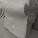 3PCS Wedge Pillow Set for After Surgery, Adjustable 9&12 Inch Bed Wedge Pillow for Sleeping, Incline Pillow Wedge for Headboard, Post Surgery, Acid Reflux, Neck&Back Support, White/Grey