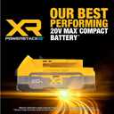 DEWALT 20V MAX XR POWERSTACK Lithium Ion Battery (DCBP034)