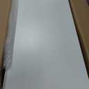 Hoolerry 5 Pcs Wire Shelf Covers Foamed PVC Wire Rack Covers for Removable Closet (Not Wood) Pantry Shelves for Cabinet Bathroom Kitchen Shelving Decoration (White, 36x16inch)