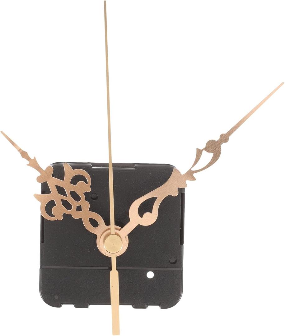 SUPVOX Counter-Clockwise Clock Mechanism Kit with Hands, Quartz Movement Replacement for DIY Creative Reverse Wall Clocks, 2.16 X 2.16 X 1.18 Inches