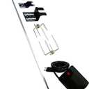 GrillPro 60090 Rotisserie Kit for Grills, 39-1/2", Black