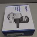 TEEHO TE004 Keyless Entry Keypad Door Lock with Handle - Smart Digital Electronic Lock for Interior Door with Anti-Peeping, Auto Lock & Passage Mode - Easy Installation - Satin Nickel