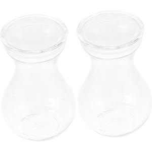 6pcs Transparent Glass Vase Flower Arrangement Containers for Home Decor Elegant Centerpieces and Stylish Plant Display for Floral Arrangements and Indoor Decoration
