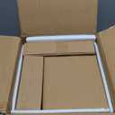 Stone Lain Florian Modern Porcelain 16 Piece Dinnerware Set, Plates and Bowls Set, Dish set for 4, Black And Golden Rim