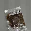 S-noilite Messy Bun Hairpiece Real Human Hair for Women Curly Wavy Tousled Updo Scrunchie Realistic Natural Messy Bun Hair Piece Highlighted Medium Brown Mixed Honey Blonde