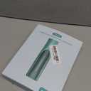 Baby Hair Clipper,Vaccum Hair Clippers for Kids/Toddlers,Cordless Baby Hair Cutting Kit with Two Modes,Baby Hair Trimmer Haircut Machine in Large Hairs Storage Space,Rechargeable,Waterproof (Green)