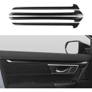 Car Decals for 2017-2022 Honda CRV CR-V Accessories ABS Carbon Fiber Stickers(Inner Door Strips)