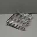 Cutting Board Organizer, Black Under Cabinet Cutting Board Holder, Stainless Steel No-Hole Multifunctional Kitchen Organizer Under Cabinet Shelf for Kitchen Utensils, Towel, Cutting Board