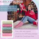 Syhood 20 Pairs Women Wool Socks Xmas Gifts Warm Winter Crew Thermal Thick Cozy Fuzzy Socks for Women Terry Knit Cotton Socks