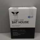 BIGBATBOX - Bat House for Outdoors - Clean Your Backyard from Mosquitoes - Wooden Bat House Kit - with Our Proven Bat Box Design