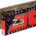 JT Chain JTC525Z3GS108RL (525 Series) Gold 108 Link Super Heavy Duty X-Ring Chain with Connecting Link
