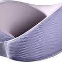 Skechers Women's Memory Foam Neck Pillow, Comfortable & Breathable Travel Pillow,Neck Pillow Airplane for Travel, Car Rides, Home, and Office Use, Ergonomic Design for Men and Women,Purple