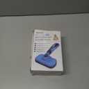 Swihauk Self Cleaning Slicker Brush - Skin Friendly Deshedding Grooming Tool for Dogs & Cats, Suitable for Shedding & Haired Pets, with Pet Supplies Accessories, Blue