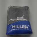 MIULEE 2 Panels Velvet Curtains Solid Soft Grommet Grey Curtains Blackout Thermal Insulated Soundproof Room Darkening Curtains/Drapes/Panels for Living Room Bedroom 52 x 90 Inch