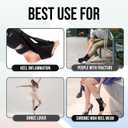 Plantar Fasciitis Night Splint and Brace, Upgraded Planters Facetious Relief, Foot Drop and Achilles Tendonitis Relief Brace. Night Splint for Plantar Fasciitis Women and Men, Black