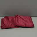 UPOPO Burgundy Red Velvet Throw Pillow Covers Euro Soft Solid Decorative Pillowcase Set Square Cushion Case for Sofa Bedroom Car 2 Pcs 26 x 26 inch