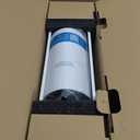 Room to Room Air Transfer Fan with Remote, 300 CFM Through Wall Vent Fan with Temperature Control, Hardwired Room to Room Fan for Kitchen, Wood Stove & Laundry (Fits 3.8"-7.4" Walls)