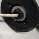 Fingerprint Door Lock, 6-in-1 Smart Door Knob with App Control/Fingerprints/IC Cards/Passwords/2 Keys, Fingerprint Door Knob Biometric Door Lock for Bedroom Apartment, Black