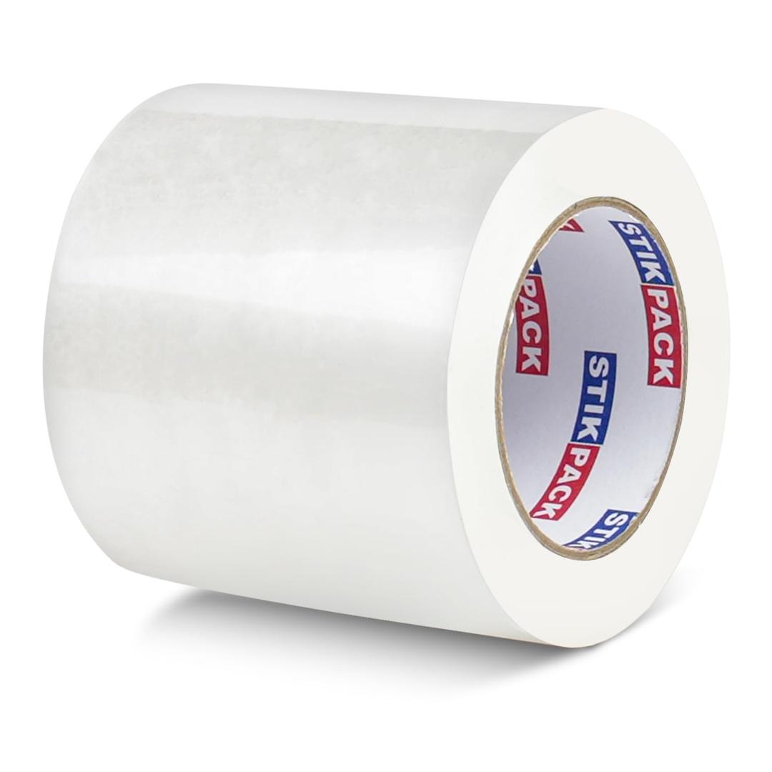 Wide Transparent Tape 5 inch x 110 Yards (330ft), Industrial Grade 5 inch Wide Clear Heavy Duty Packing Tape for Box Office Moving, Shipping and Mailing
