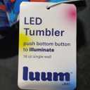 Luum Glo&Go Led 18oz Tumbler Hearts and Stars (Pack of 2)