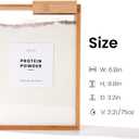 APT 1101 Food Dispenser 2L | Kitchen Organizers and Storage | Food Containers & Cereal Dispenser for Pantry Organization And Storage Container | Cereal, Rice, Flour, Snack (Glass, 2), 6.8 inches x 8.8 inches