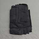 Wash Cloths 6 Pack, Super Soft and Skin Friendly Face Towel for Sensitive Skin, Reusable Washable Makeup Remover Cloth, 10x10 inch Small Face Washcloth, Easy to Rinse Dark Grey Facial Cleaning Cloths