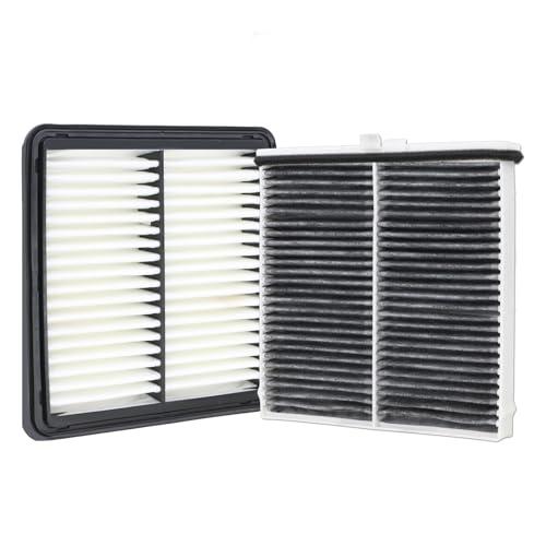 CA12088 Engine Air Filter and CF12140 Cabin Air Filter kit Compatible with 2016-2021 Mazda CX-3 2.0L Replaces WA10395 AF1359 WP10267 CF1358