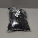 Patelai 2 Sets Plus Size Long Thermal Underwear for Women Fleece Lined Base Layer Pajama Top and Bottom Cold Weather (Black)