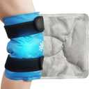 Ice Pack for Knee Pain Relief, Reusable Gel Ice Wrap for Leg Injuries, Swelling, Knee Replacement Surgery, Cold Compress Therapy for Arthritis, Meniscus Tear, Sports Injuries (Large)