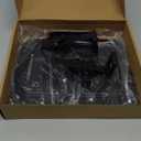 Laptop VESA Mount Tray Holder for Monitor Arms and Stands 75x75mm 100x100mm Clamp Notebook Adjustable 12 to 17 inch Black Universal