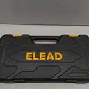 Hex Bit Impact Socket Set: 36-Piece with 4 Adapters, 1/4", 3/8", 1/2"Drive Master Allen Socket Set, Cr-V Steel, SAE and Metric, H5-H19 & 3/4"-5/64", Reinforced Storage Case, Automotive Mechanic