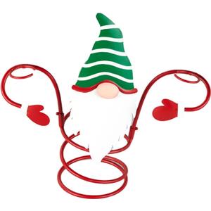 Holiday Wine Bottle Glass Holder Countertop Hold 1 Wine Bottle And 2 Glasses Kitchen Storage Rack Christmas Home