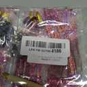 Pink Hair Tinsel Kit Strands, Fairy Hair tinsel kit in Hot Pink Hair Extensions with beads and loop tool Tinsel Strand Hair Extensions (Light Pink Tinsel)