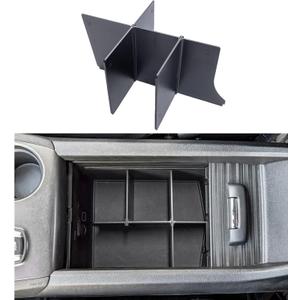 PIMCAR Compatible con Honda Pilot 2016-2022/Honda Ridgeline 2017-2023/Honda Passport 2019-2023 Organizador de consola central, accesorios divisores de reposabrazos