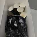 Seasonal Celebrations New Years Eve Black Paper Party Accessory Kit