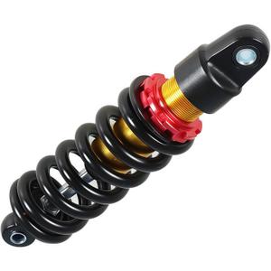 labwork 10.5" 270mm Rear Shock Replacement for Dirt Pit Bike Replacement for Central Rear Single off-road Motorcycle (Red and black)
